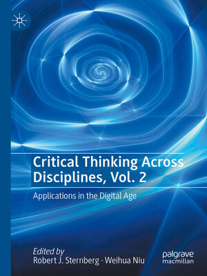 cover image of Critical Thinking Across Disciplines, Volume 2